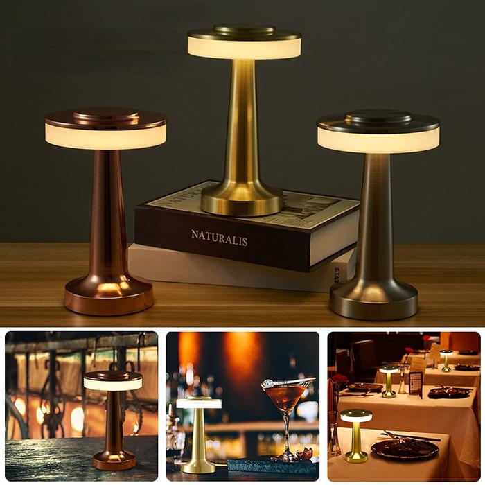 Touch LED Charging Table Lamp Creative Bedside Table Lamp Outdoor