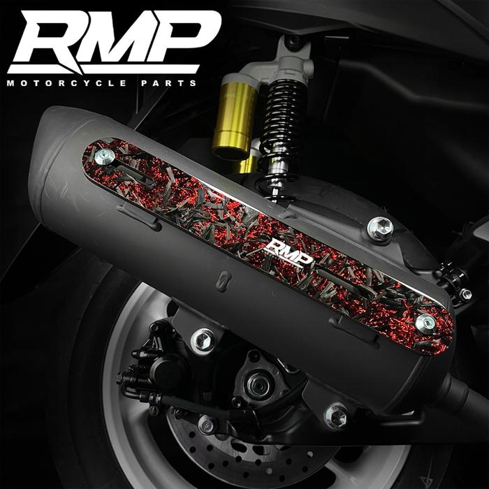 RMP | Cover Knalpot Carbon Universal - Aerox Nmax Lexy Vario Beat Mio New Old Alpha Neo Turbo