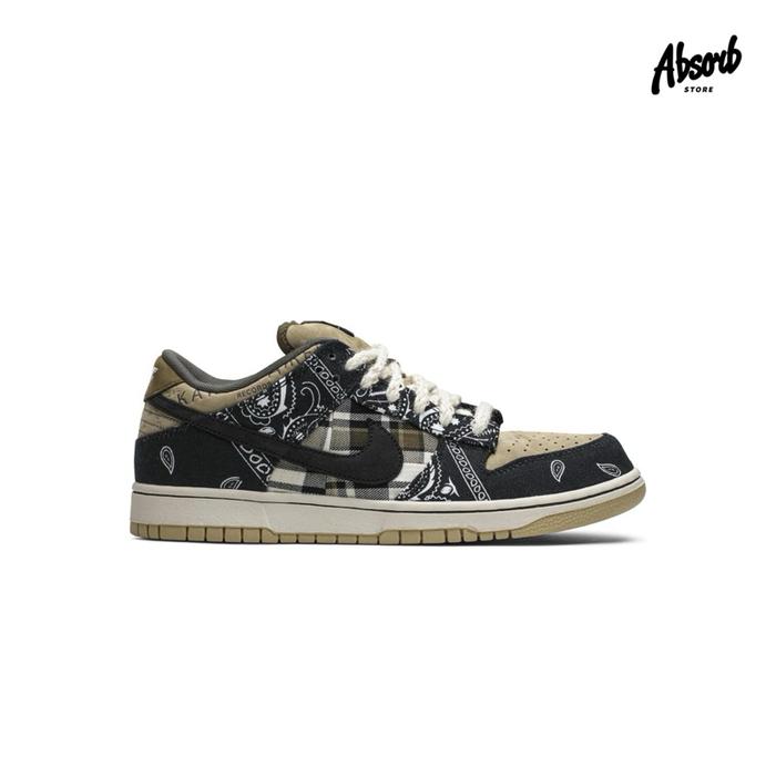 Nike SB Dunk Low x Travis Scott “Cactus Jack” (Black/Parachute Beige/Petra Brown) 2020