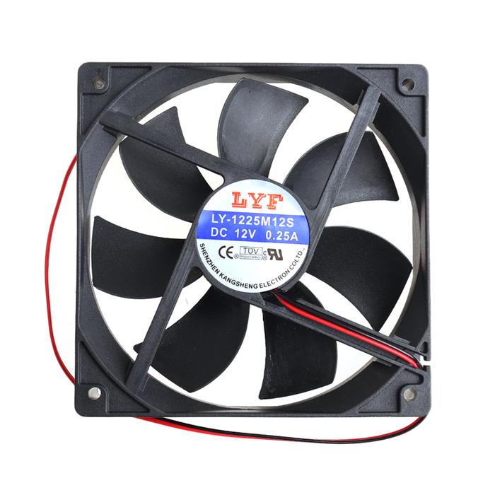 12cm High Speed Computer DC 12V 2Pin PC Case System Hydraulic Cooling Fan