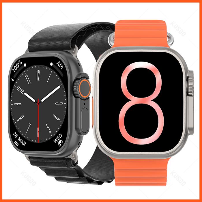2023 Smartwatch Ultra Series 8 Smart Watch Bluetooth Call Temperature