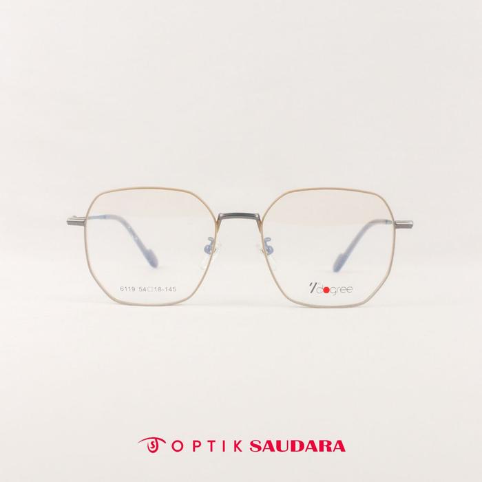 Optik Saudara - Frame 7 Degree - Kacamata Wanita Model Kotak Stylish Kekinian F SD6119 C5 54