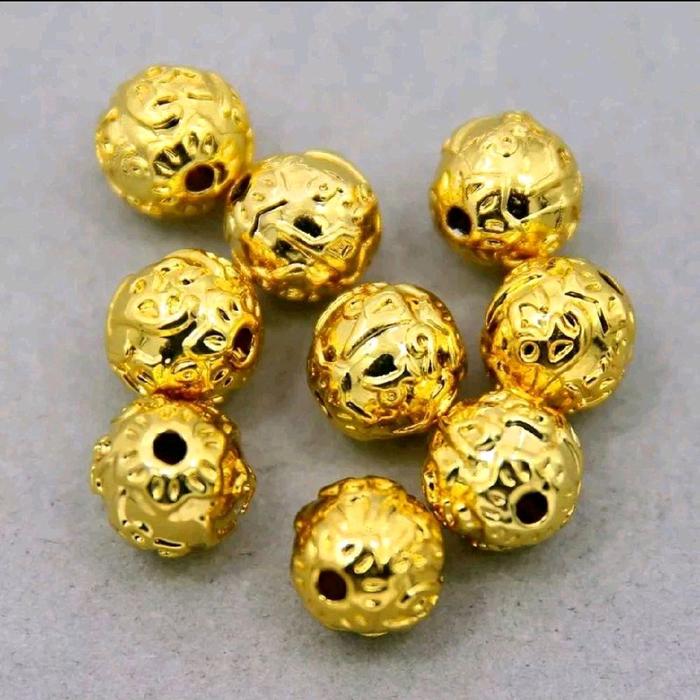 (COD) Pembatas Gelang Warna Gold Hongkong/Liontin Gelang Hongkong