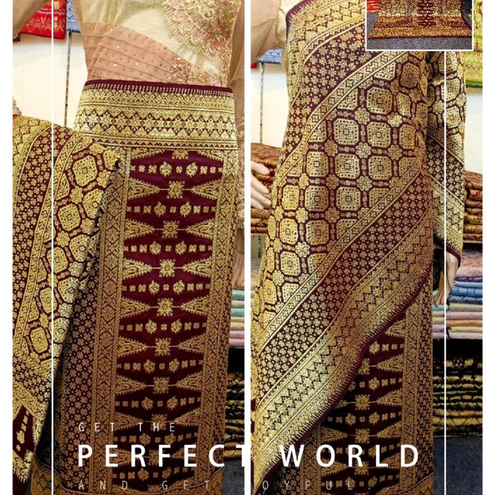 Songket lepus gebeng ORI Palembang