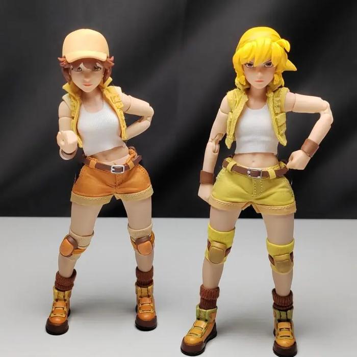 TUNSHI Studio 1/12 Metal Slug 3 Fiolina Germi Eri Kasamoto Action Figure Model 6'' Female Soldier Mo