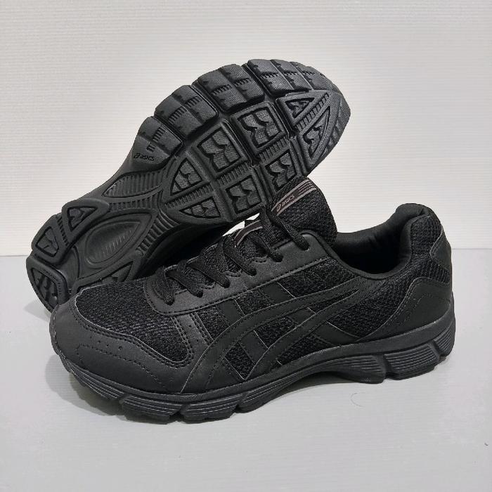 Jual Murah Sepatu ASICS Full Black size 42 Original Indonesia