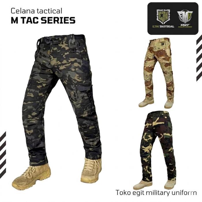 celana tactical m tac - celana cargo celana lapangan m tac