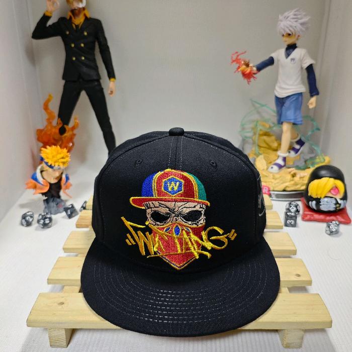 Topi Level Xero Wu Tang Snapback Black Embroidery Streetwear Local Brand