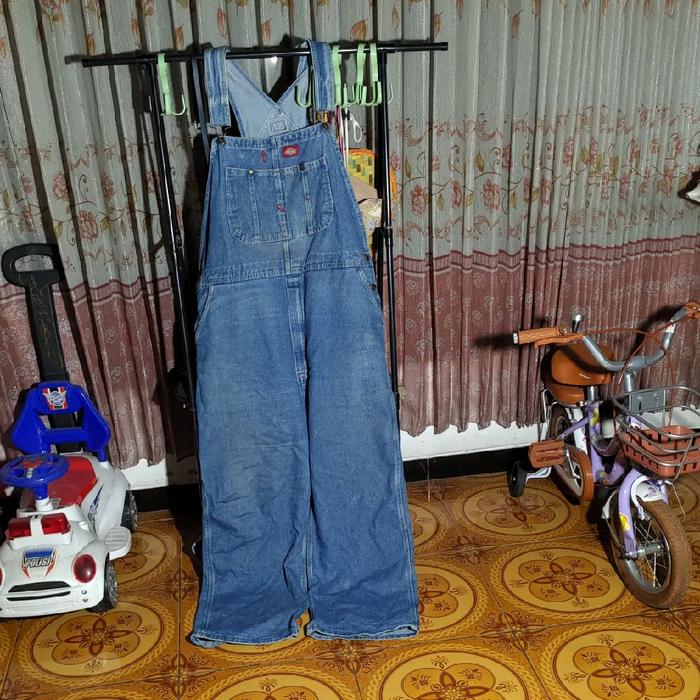 BIB DICKIES OVERALL DICKIES MADE IN MEXICO DENIM