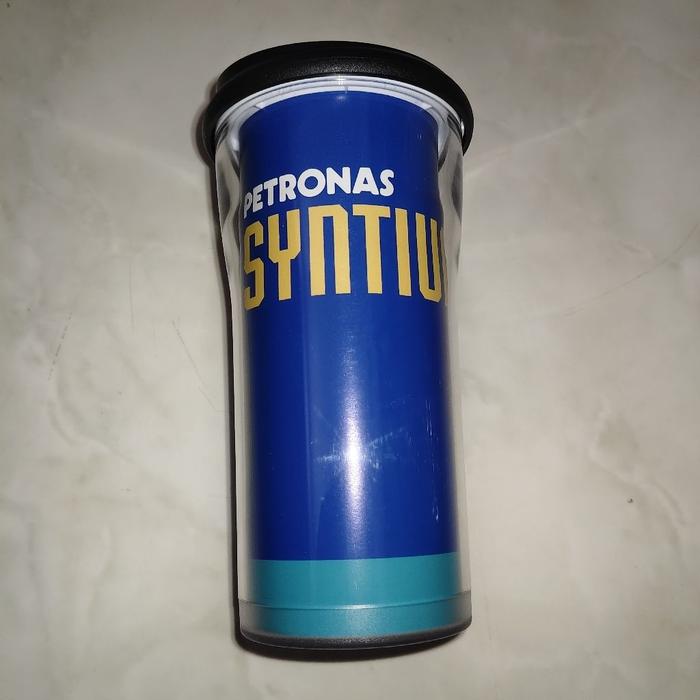 kemeja baju mekanik otomotif oli Petronas Syntium/ Sprinta size XXL + Tumbler Petronas