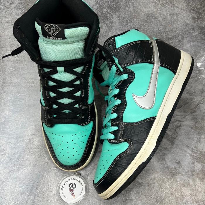 Nike SB Dunk Pro High Tiffany Diamond Supply Co (100% Authentic Original)