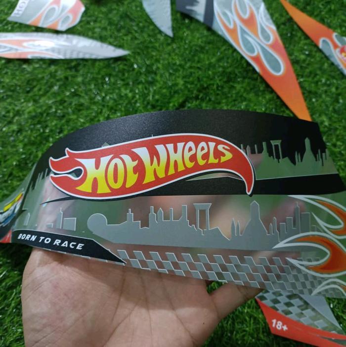 STRIPING TRANSPARAN BEAT KARBU CUSTOM HOT WHEELS OSEAN