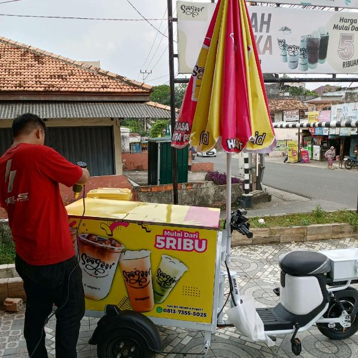Gerobak sepeda listrik Promo