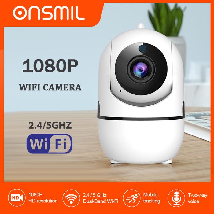 ONSMIL Wireless IP Camera Wifi 360 CCTV Camera Mini Pet Video