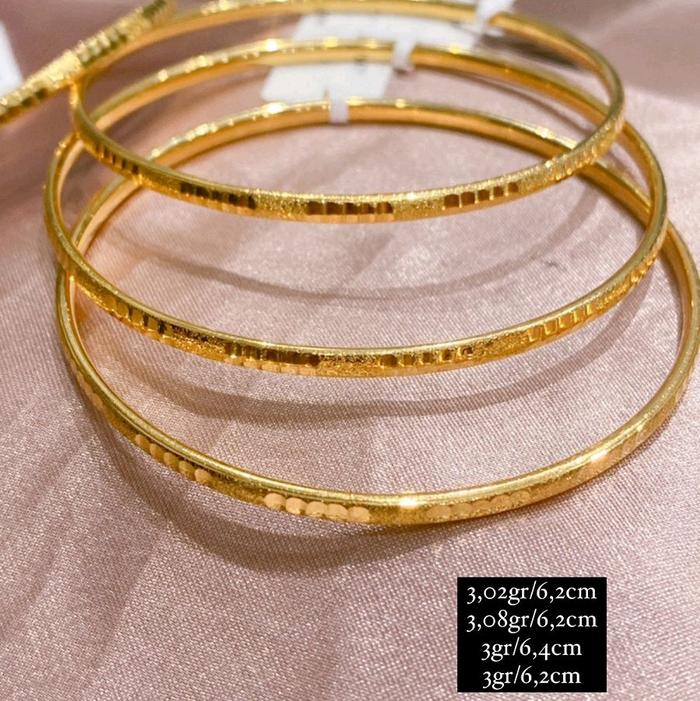 gelang keroncong kadar 375%