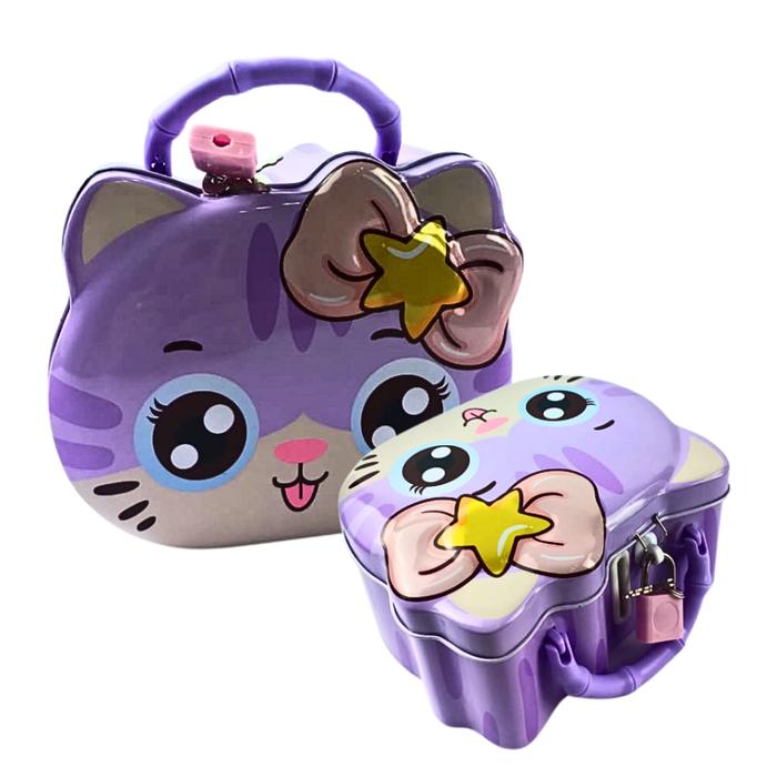 Celengan Unik / Celengan Gembok / Celengan Sepatu / Celengan Kaleng Bentuk / Souvenir Anak