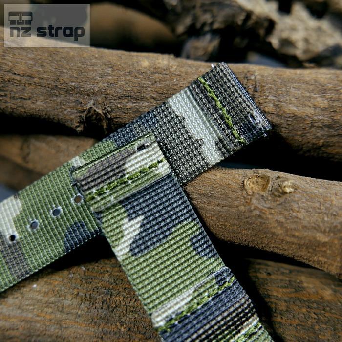[ Zp2 ] Quick Release Zulu Strap Camo 2 Pcs Style Strap Smartwatch