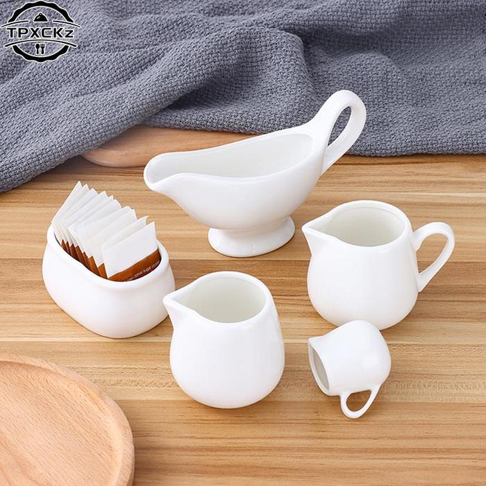 Sugar Creamer Milk Pots Pitcher Ceramics Seasoning Jar Creamer