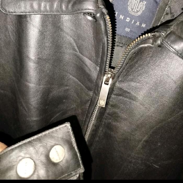 Jaket kulit asli klasik Import INDIAN