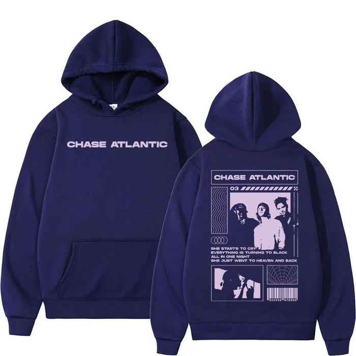 2025 Tour Album Chase Atlantic Lost in Europe and UK hoodie Men Vintage Oversized Sweatshirt Uni Got