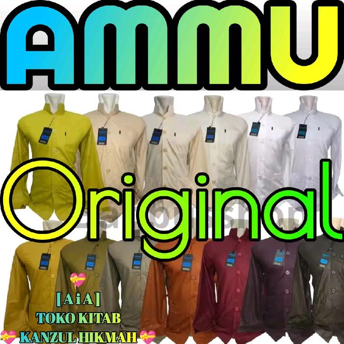 Ai-Kh5Kah > Busana Muslim Moslem Wear Baju Koko Haibah Ammu Amu Original By Ai-Collections > AA TikT