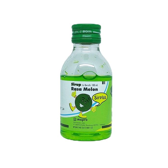 Sirplus Sirup Rasa Melon 100 mL - Minuman Segar dengan Rasa Melon yang Nikmat dan Segar