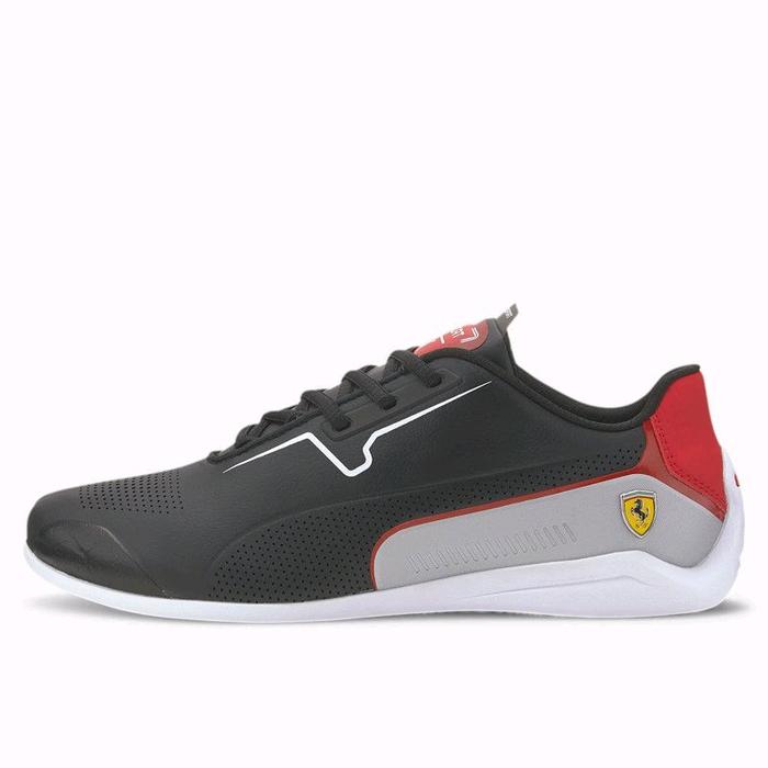 PUMA SCUDERIA FERRARI DRIFT CAT 8 SHOES ORIGINAL ' BLACK RED'