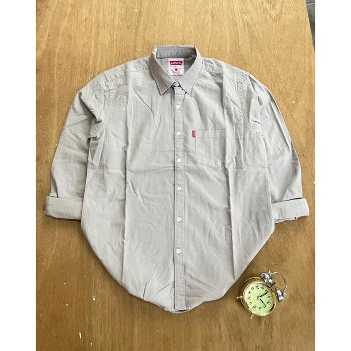 Kemeja 501 JAPAN Polos Lengan Panjang Pria Terbaru Model Slimfit Terbaru\ Kemeja Full Catton Import 