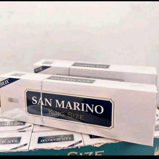 Kalung acsesoris nama San&marino titanium putih baru.