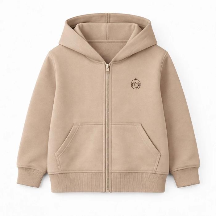 Little Sky Babyface Zipper Hoodie Airy Kids Premium | Jaket Anak Baby Terry Premium