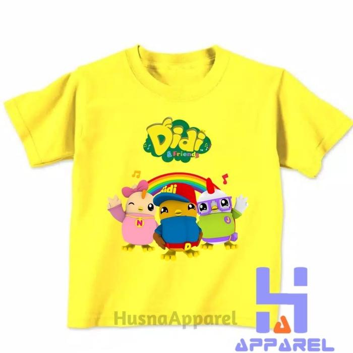 BAJU ANAK KAOS ANAK DIDI AND FRIENDS COD