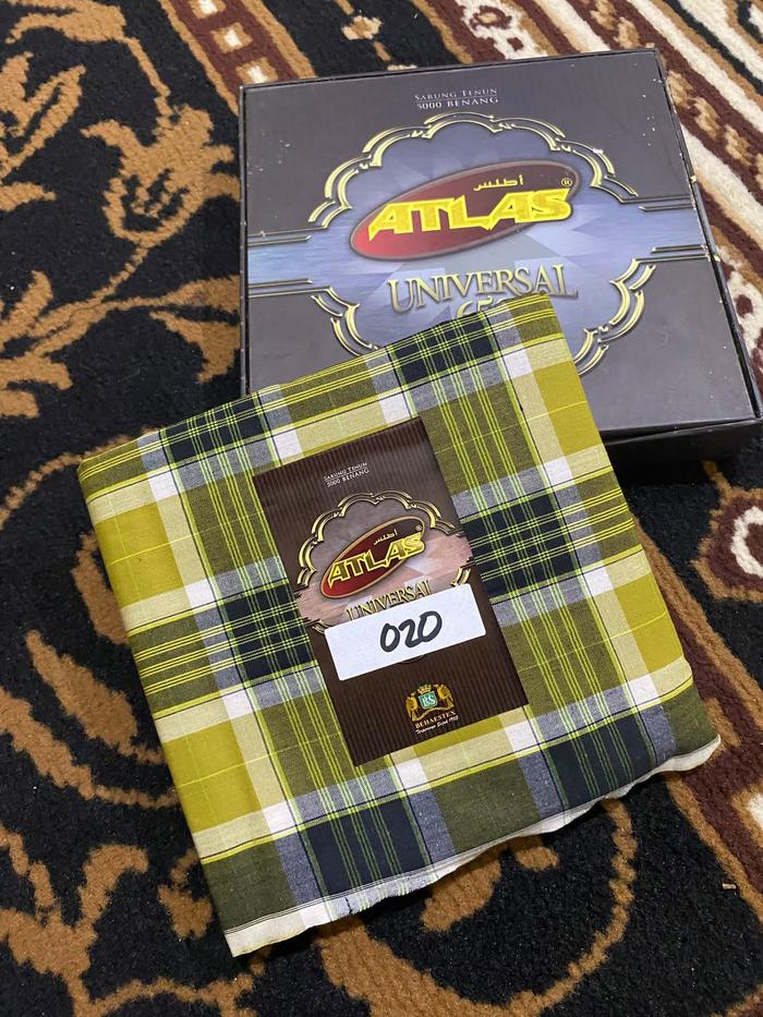Sarung Atlas Jadoel Universal 650 Bahan Super Lembut Motif Lawas Limited Edition