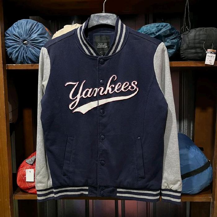 jaket varsity baseball MLB YANKEES size L
