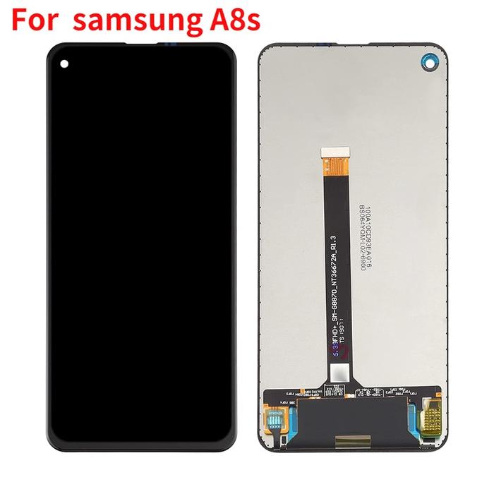 Layar LCD Digitizer Pengganti Untuk Samsung Galaxy A8s G8870 G887F A9