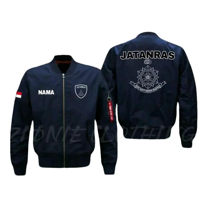JAKET BOMBER INTANSI JATANRAS TACTICAL WARNA BIRU NAVY