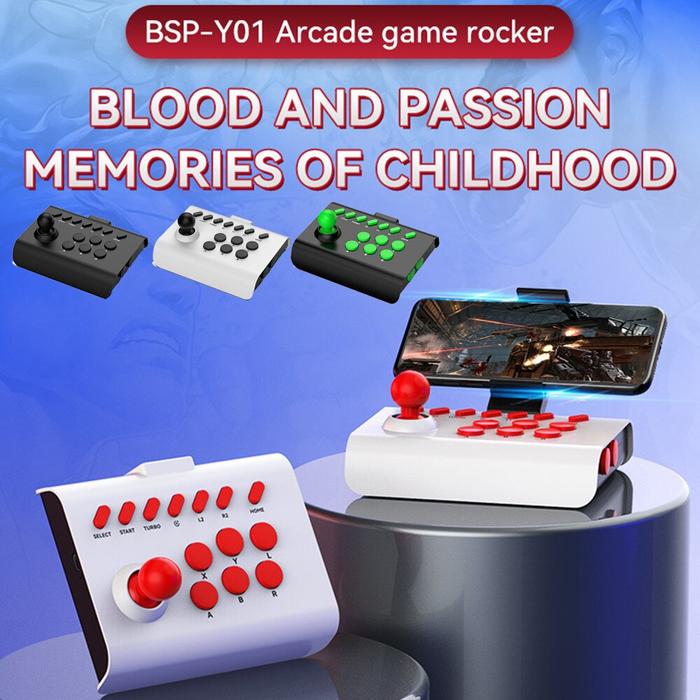 Arcade Game Stick Joystick Fighting Controller 2.4G Wireless Bluetooth USB Wired Gameing Joystick fo