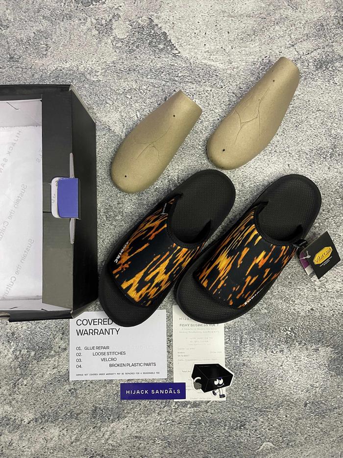 Hijack x Zodiac Slides Leopard
