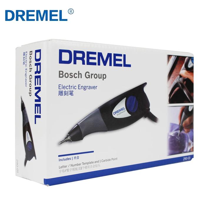 Dremel 290 Mini Electric Engraving Pen Woodworking Sculpture Tool for Wood Metal Leather Stone Glass