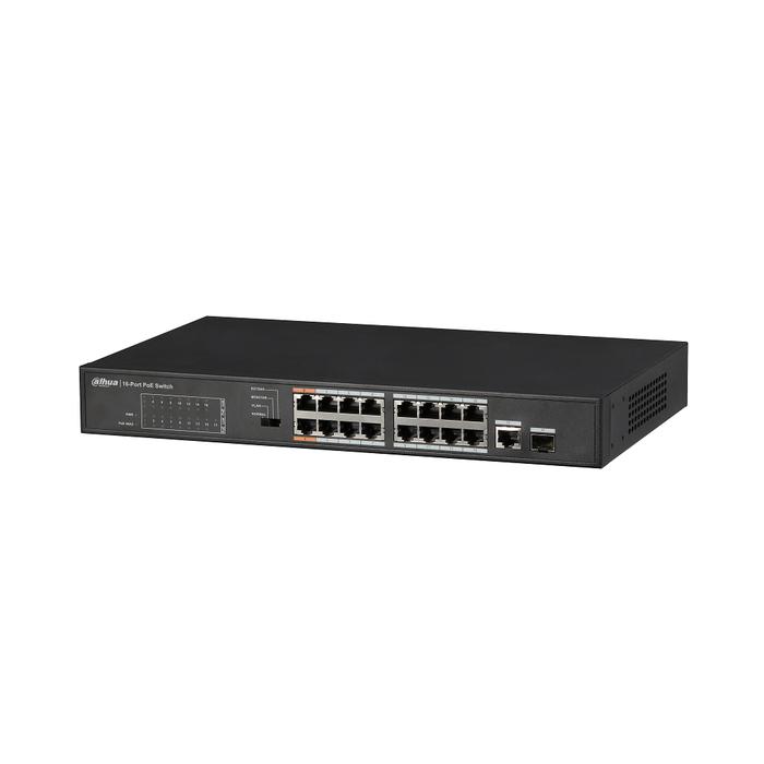 Dahua S1300C-16ET1GF-APWR 16-Port PoE Switch (Unmanaged), Support