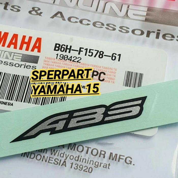 EMBLEM ABS NMAX NEW YAMAHA ORIGINAL YGP