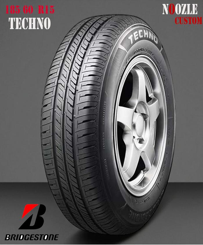 Ban Mobil Size 185 60 R15 Merek Bridgestone Ban Luar Tubles Ring 15 Type Techno Nik Terbaru