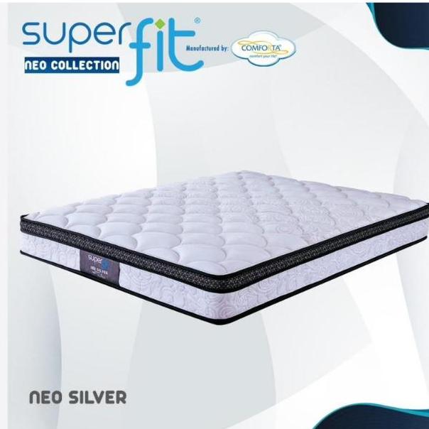 SPRINGBED COMFORTA SUPERFIT NEO SILVER/KASUR NYAMAN VARIASI