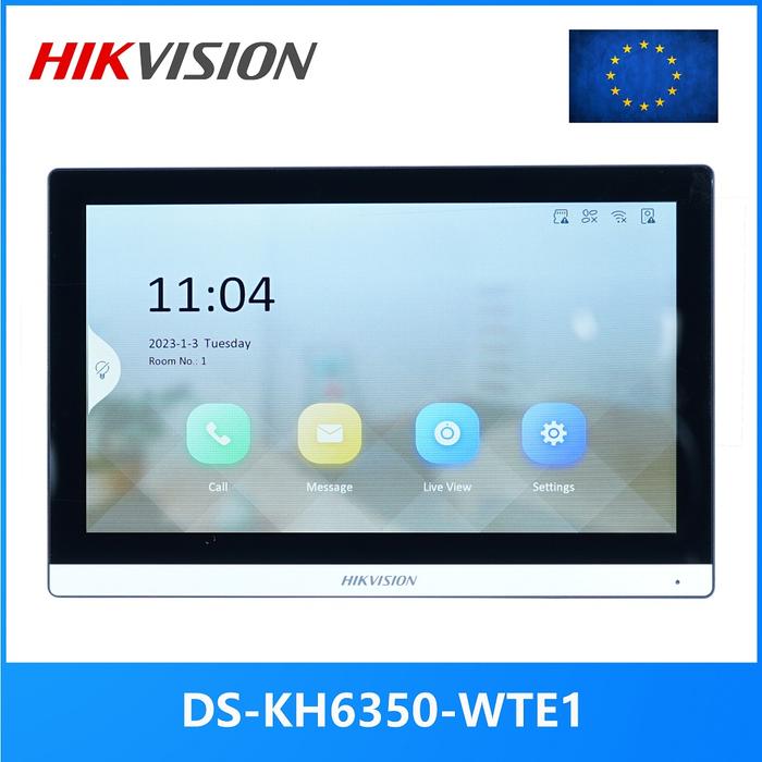 HIKVISION Multi-Language 7-Inch PoE Indoor Monitor DS-KH6350-WTE1