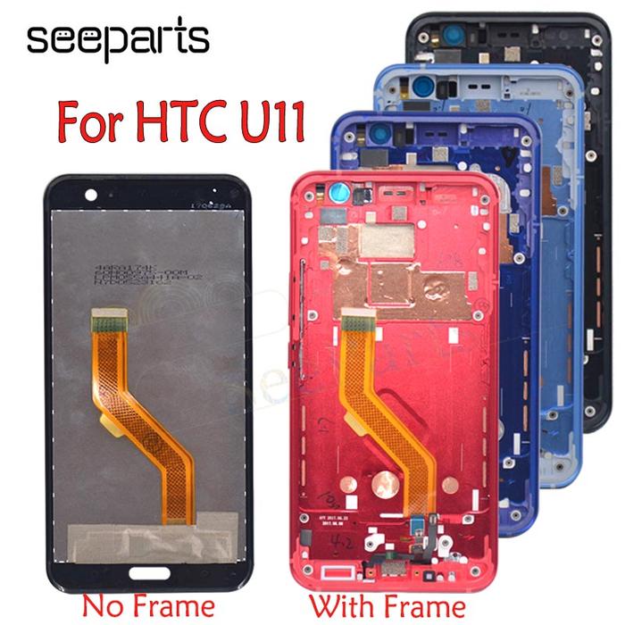 Tested Well For 5.5" HTC U11 LCD Display Touch Screen Digitizer