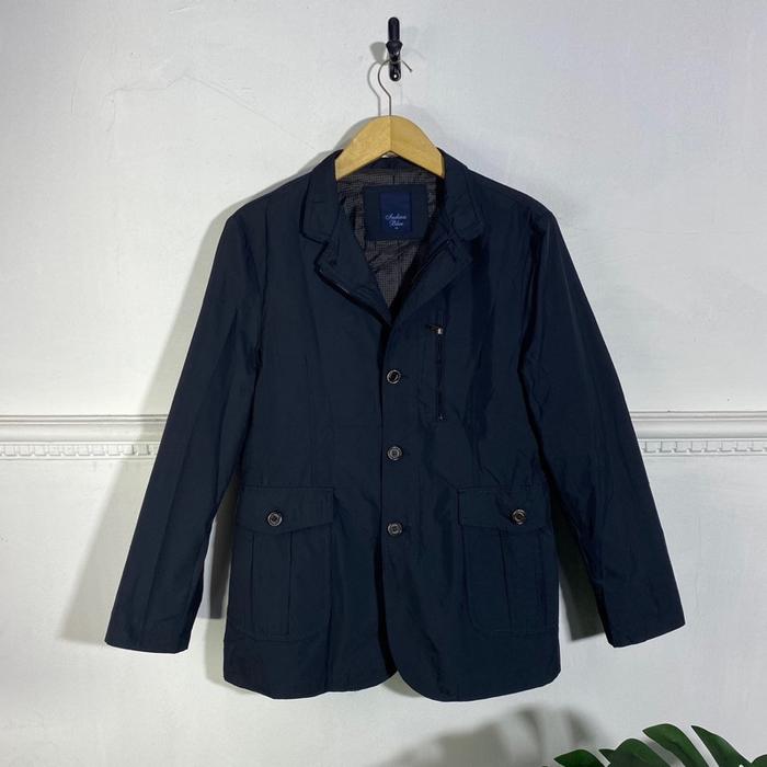 SAFARI JACKET INDIAN BLUE