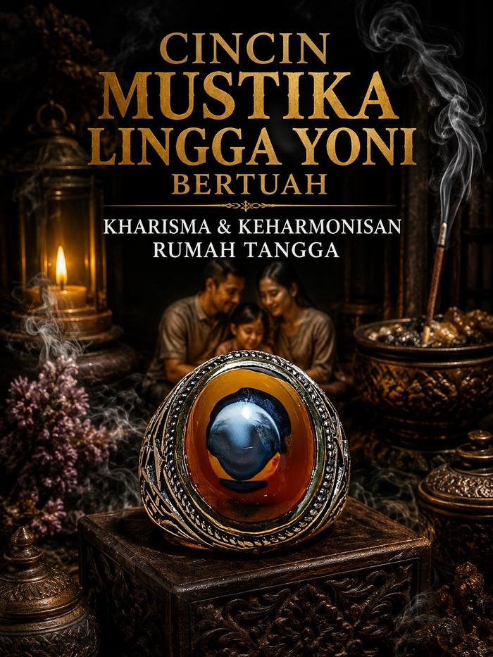 CINCIN MUSTIKA LINGGAYONI BERTUAH KHARISMA DAN KEHARMONISAN RUMAH TANGGA