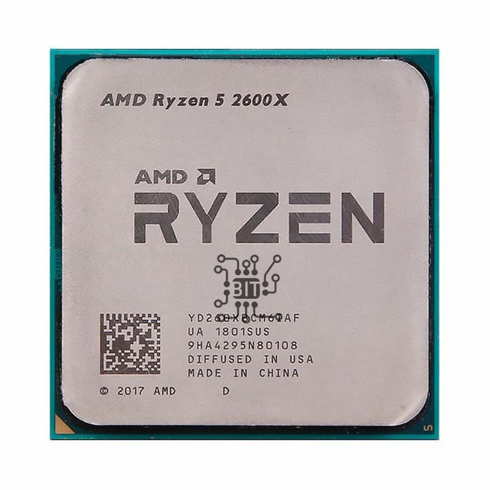 AMD Ryzen 5 2600X R5 2600X 3.6 GHz Six-Core Twelve-Thread CPU