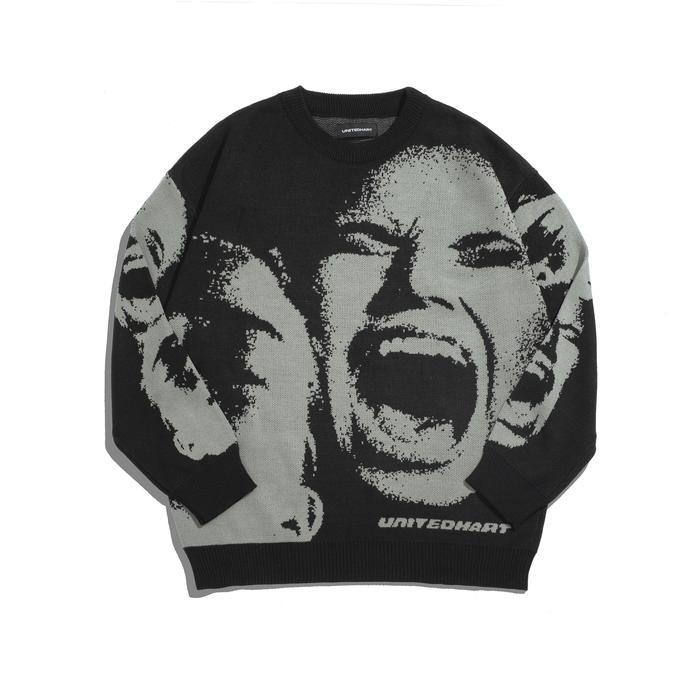 UH! Crewneck Knited - SCREAM