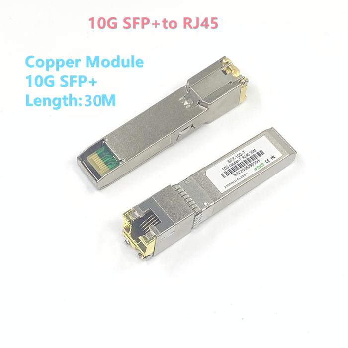 10G Sfp + Naar RJ45 Koper Module 10Gb Sfp RJ45 Module Sfp Sfp +-T