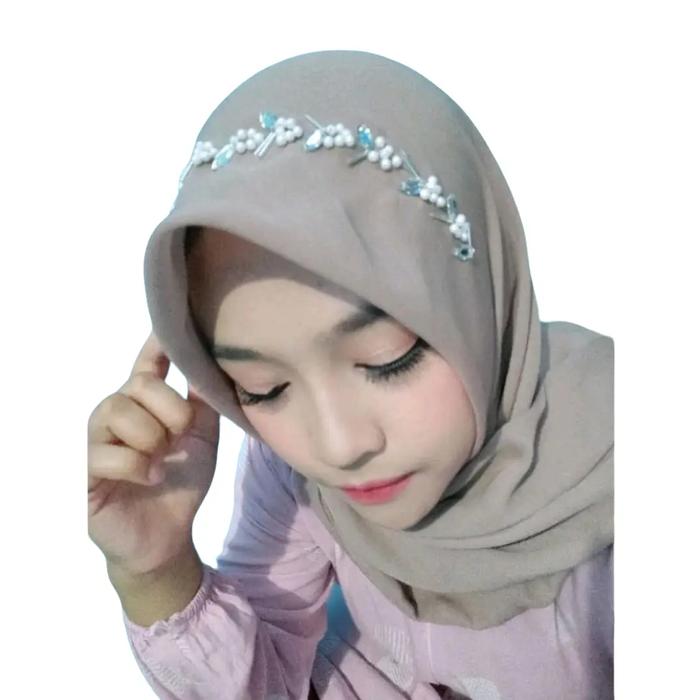 SEGIEMPAT BELLA SQUARE PAYET // BELLA SQUARE LASERCUT PAYET PART 2 Jilbab Mutiara
